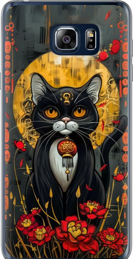 Чехол на Samsung Galaxy Note 5 N920C China Cat (6134u-127-42517)