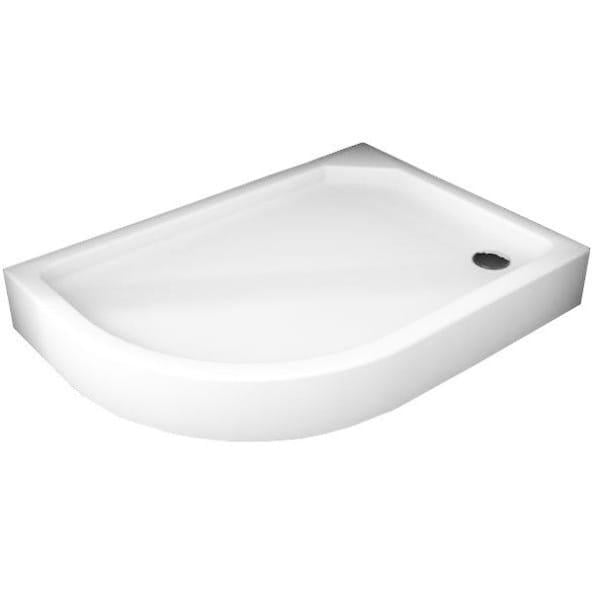Душовий піддон Armaform 120x85 напівкруглий Білий (210-06910L)