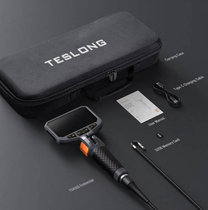 Ендоскоп керований Teslong TD450S 8,5 мм 2 камери (1276) - фото 7 Ендоскоп керований Teslong TD450S 8,5 мм 2 камери (1276) - фото 7