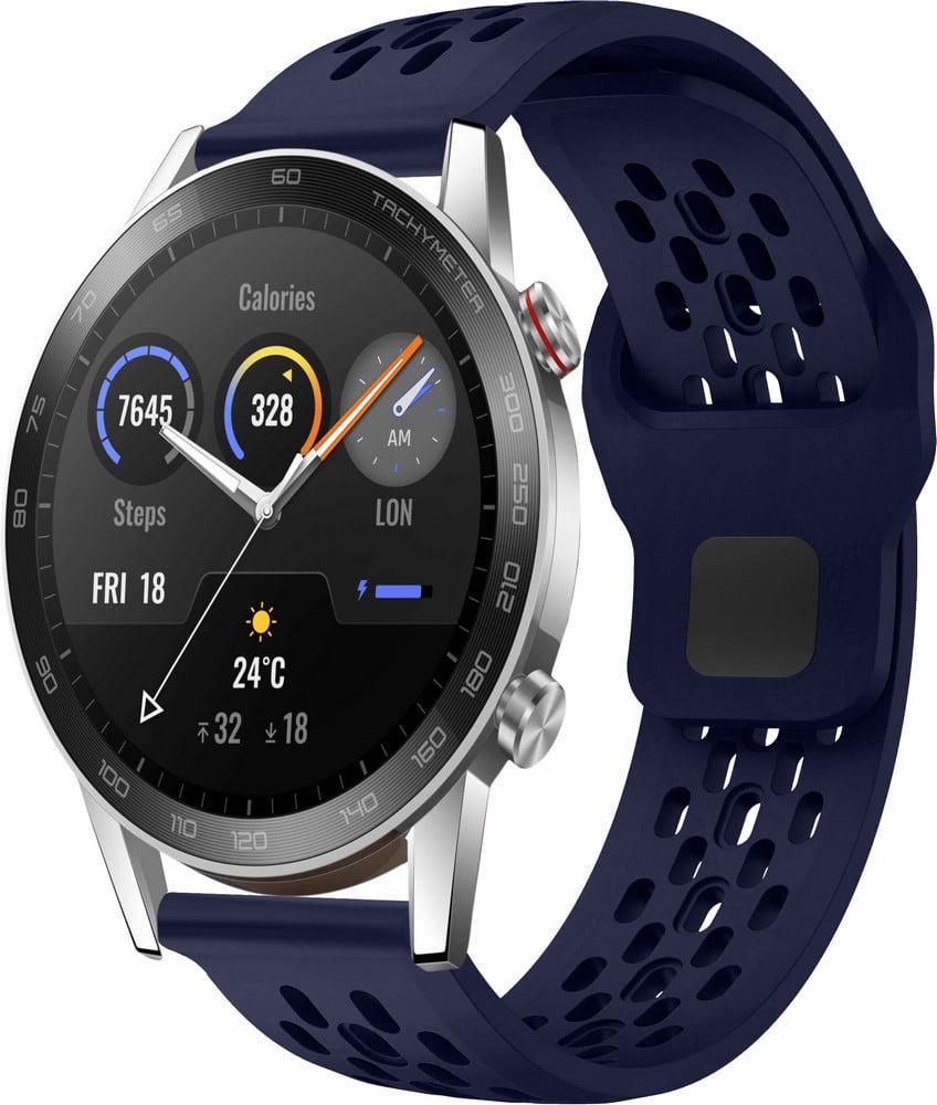 Ремешок силиконовый Liveunic для Honor Magic Watch 2 46 мм Midnight Blue (41968-4D)