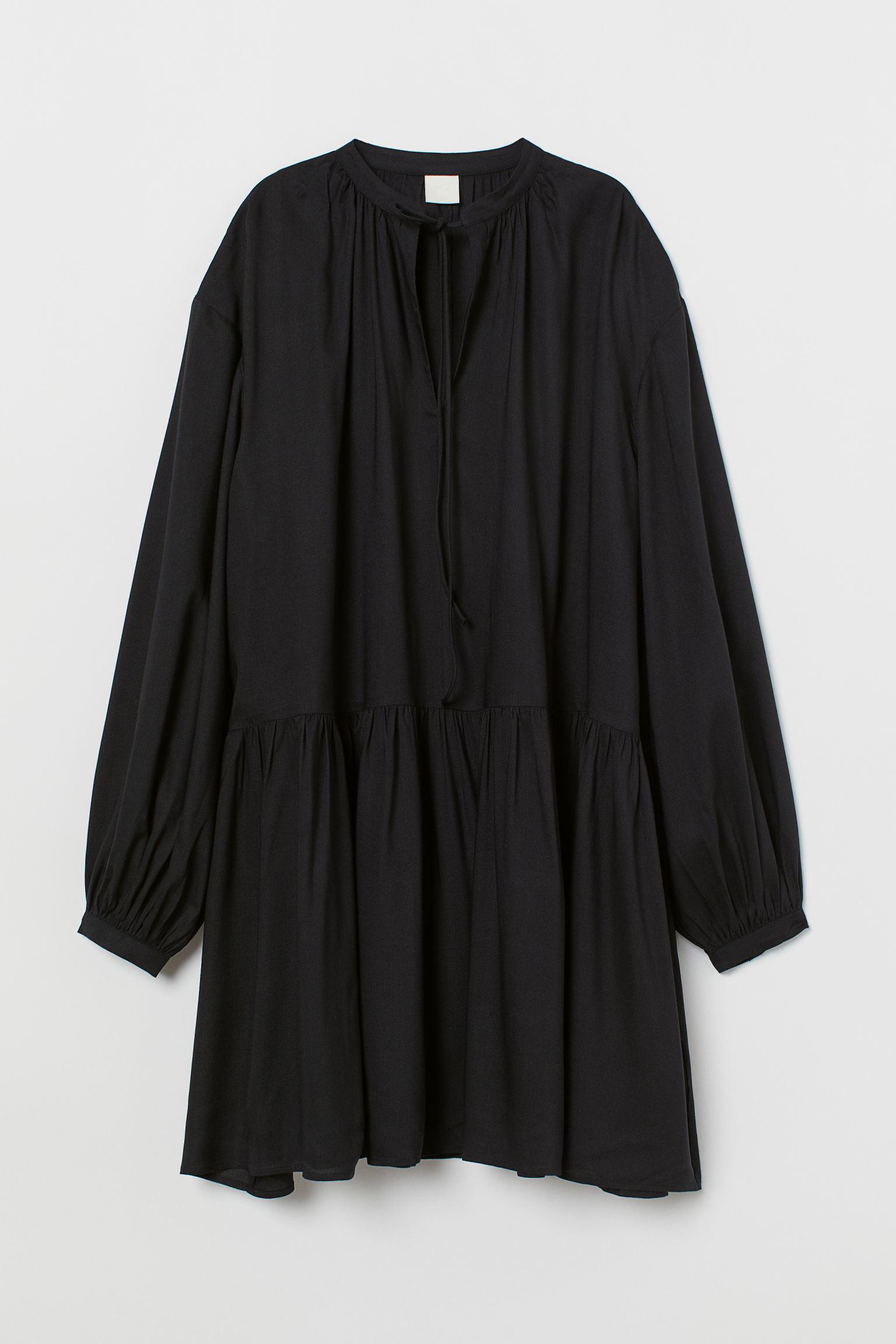 Платье H&M р. 38 Черный (11077351229)