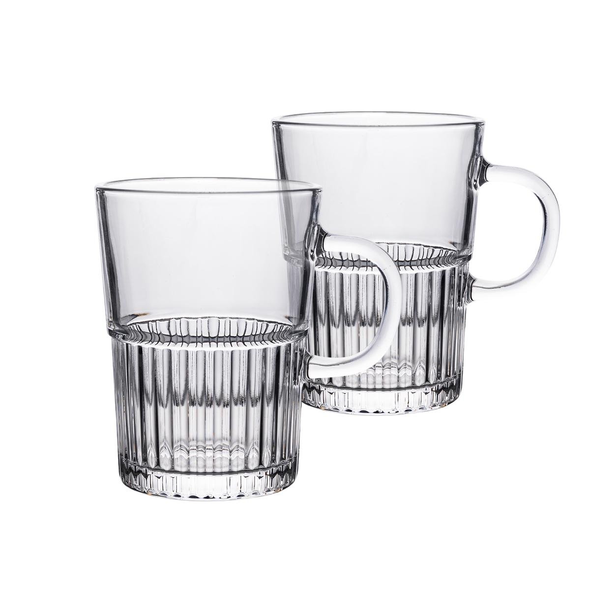 Набор стеклянных чашек Lirmartur 2 шт по 500 мл (HP-YH-70) Набор стеклянных чашек Lirmartur 2 шт по 500 мл (HP-YH-70)