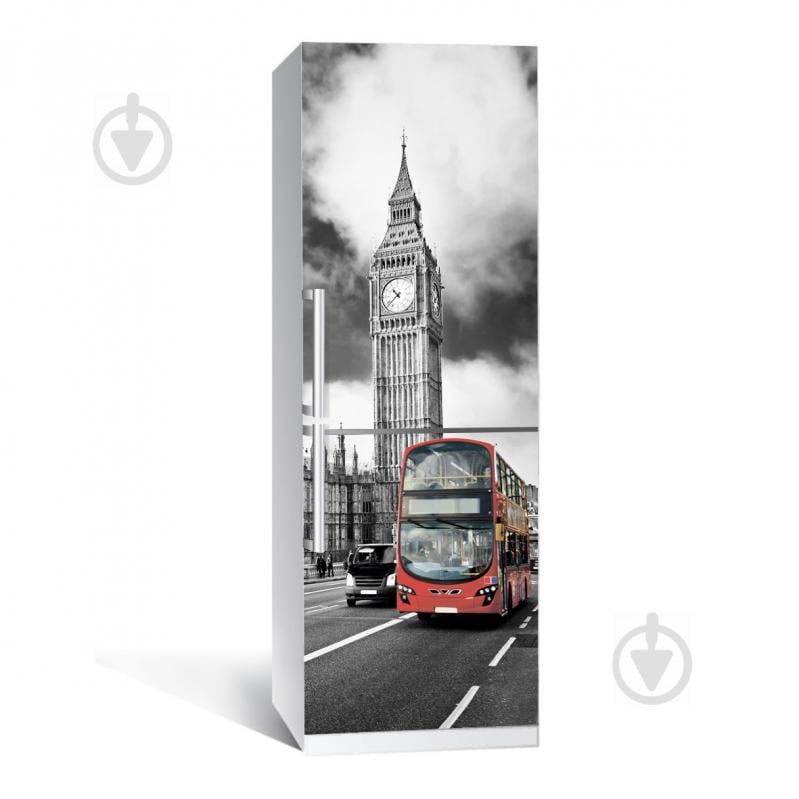 Наклейка на холодильник Лондон (виниловая наклейка, самоклейка, оклеить холодильник, декор кухни) 650х2000мм Наклейка на холодильник Лондон (виниловая наклейка, самоклейка, оклеить холодильник, декор кухни) 650х2000мм