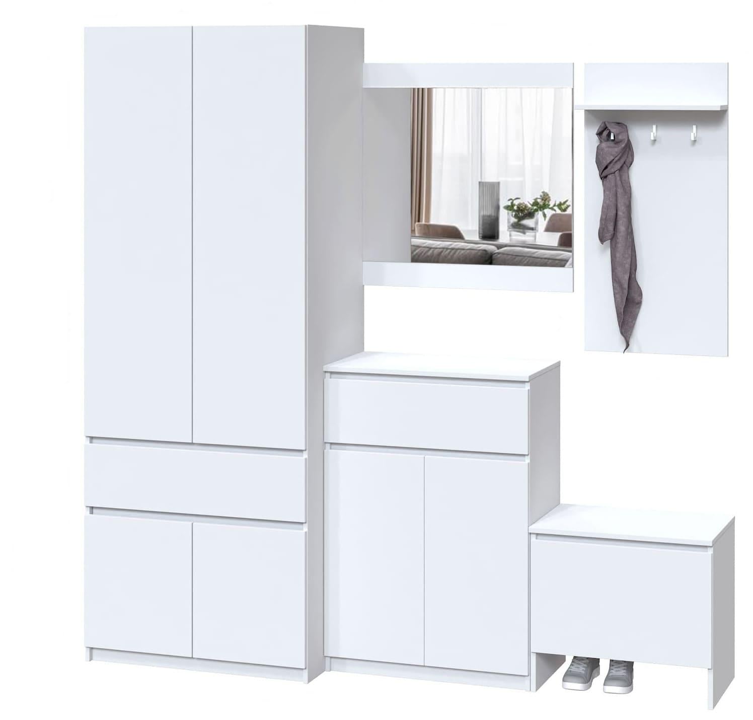 Прихожая Мастер Форм Брайт 21828 ДСП телескопические направляющие 2050х520х2000 мм Антрацитовый Прихожая Мастер Форм Брайт 21828 ДСП телескопические направляющие 2050х520х2000 мм Антрацитовый