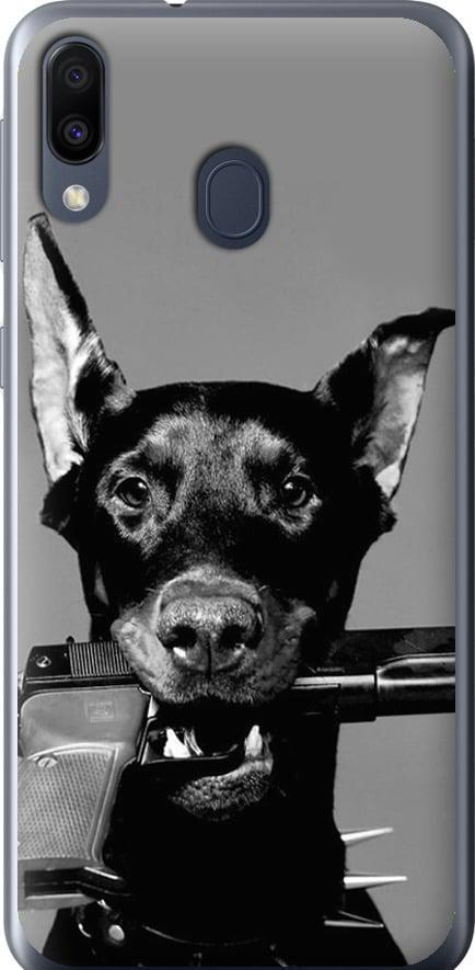 Чехол на Samsung Galaxy M20 Доберман (2745u-1660-42517)