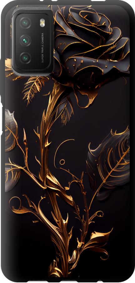 Чехол на Xiaomi Poco M3 Роза 3 (5552b-2200-42517)