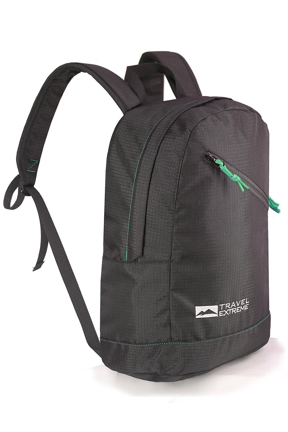 Рюкзак TravelExtreme TREND 18 л Black/Green (ТE-Р0130black+green)