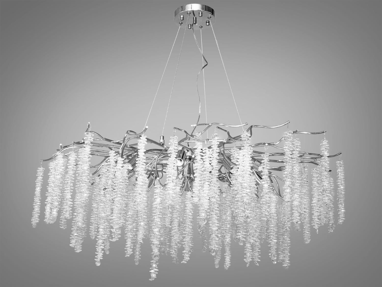 Люстра хрустальная Diasha Хром (605-1000CH) Люстра хрустальная Diasha Хром (605-1000CH)