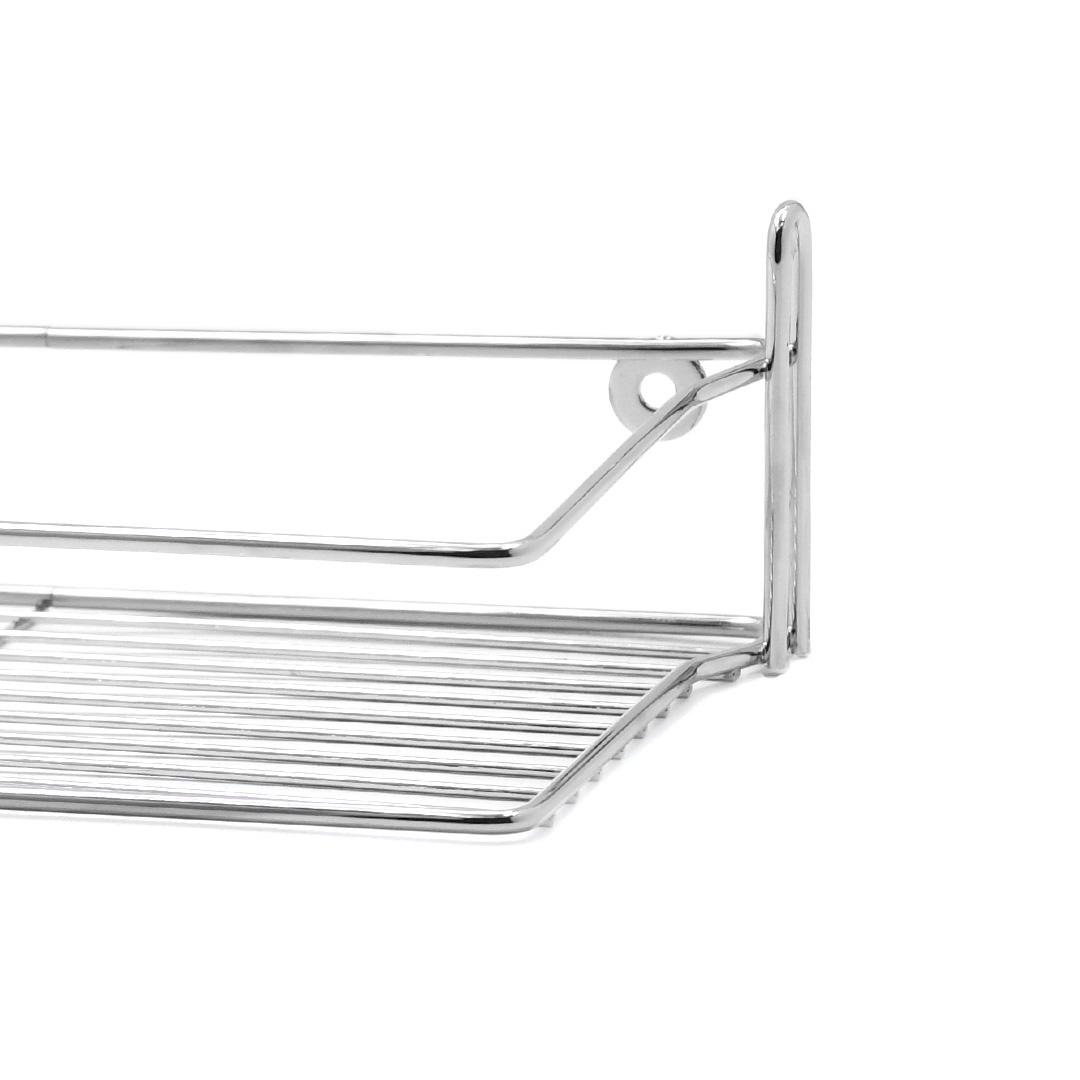 Полиця Homax одинарна 28x15,5x8 см Хром (EBA-1001) - фото 3