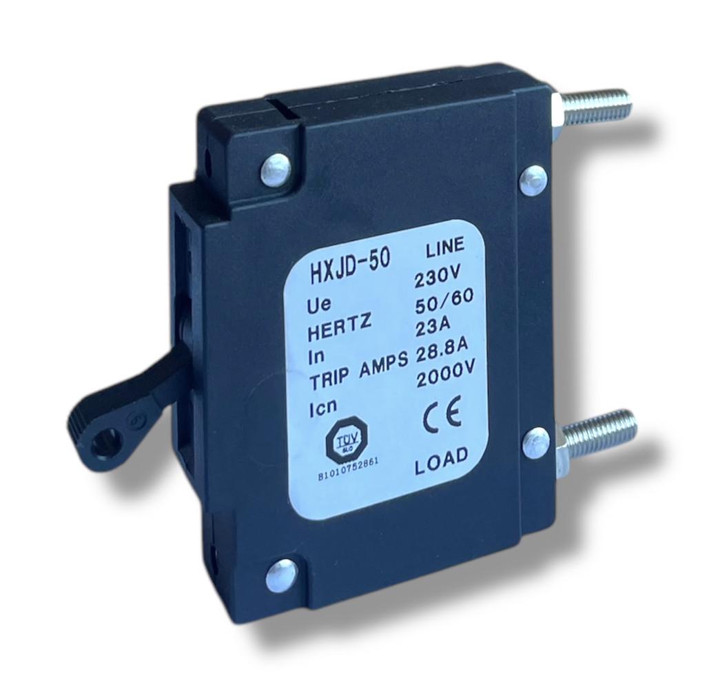 Автомат вимикач тумблер генератора 23А 230V під болт