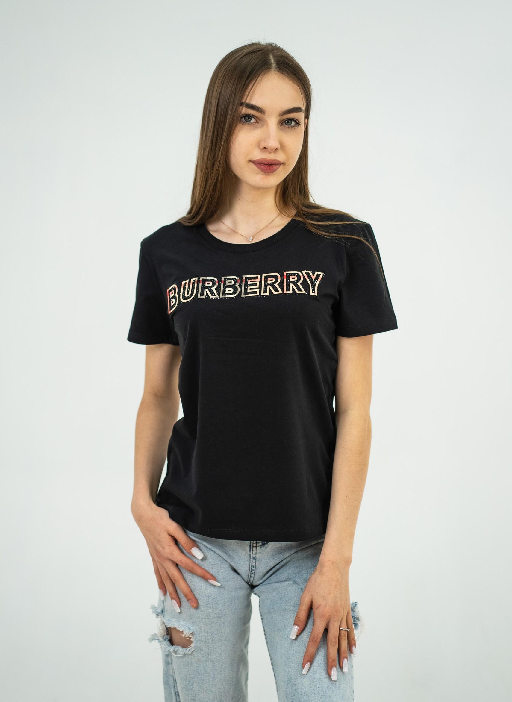 Футболка жіноча Burberry B-5050 S Black