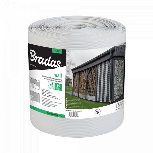 Лента ограждающая балконная SOLID 19 см х 26 м 1200 г/м2 (TOB12001926LGYL)