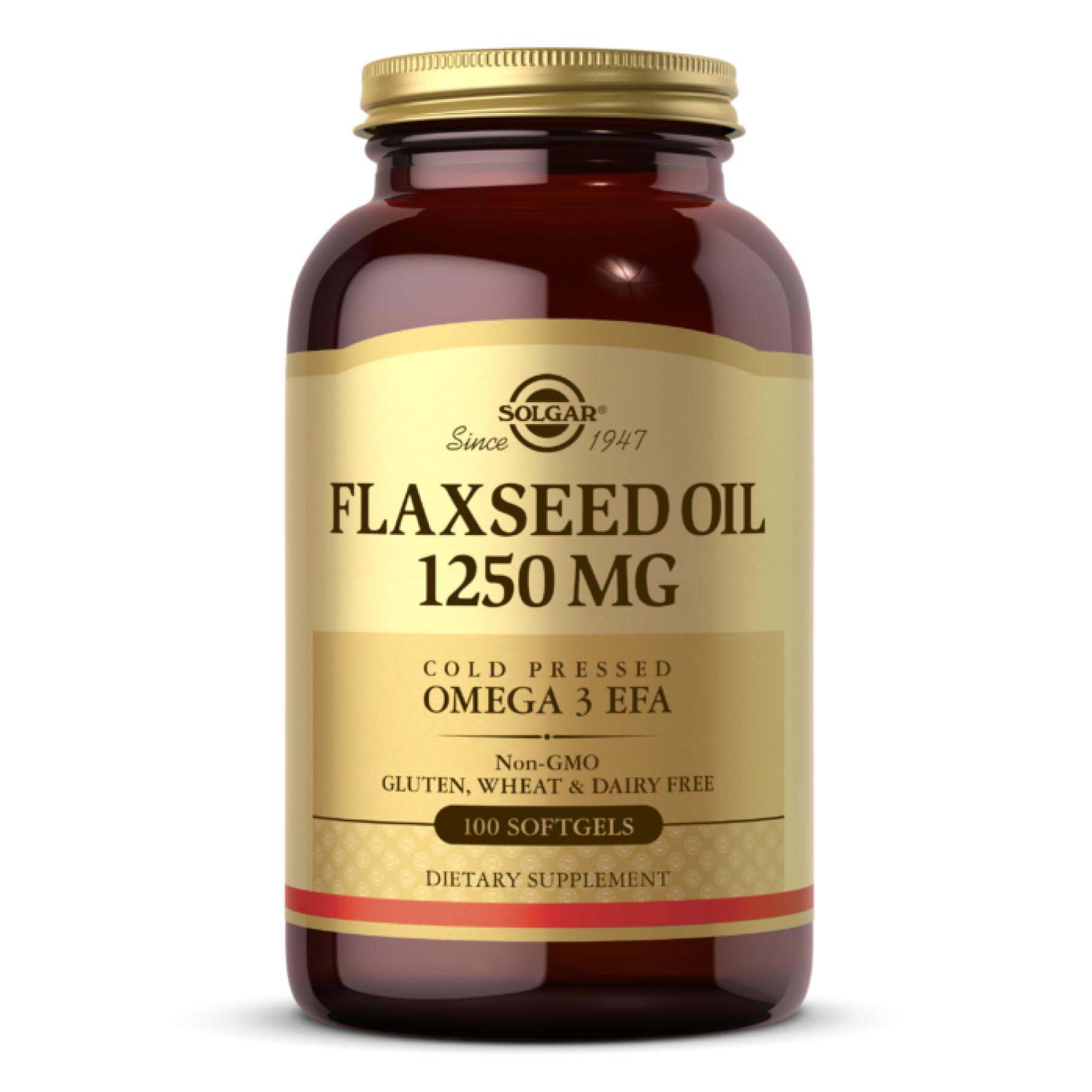 Жирные кислоты Flaxseed Oil 1250 mg 100 softgels (2022-10-2997)