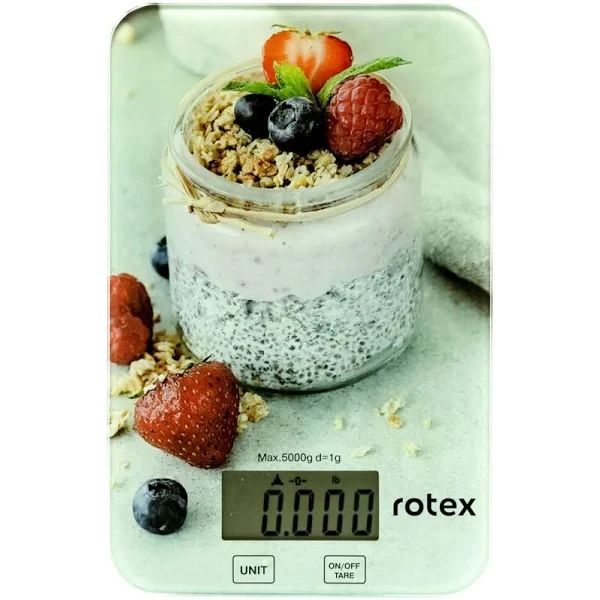 Весы кухонные Rotex RSK14-P Yogurt