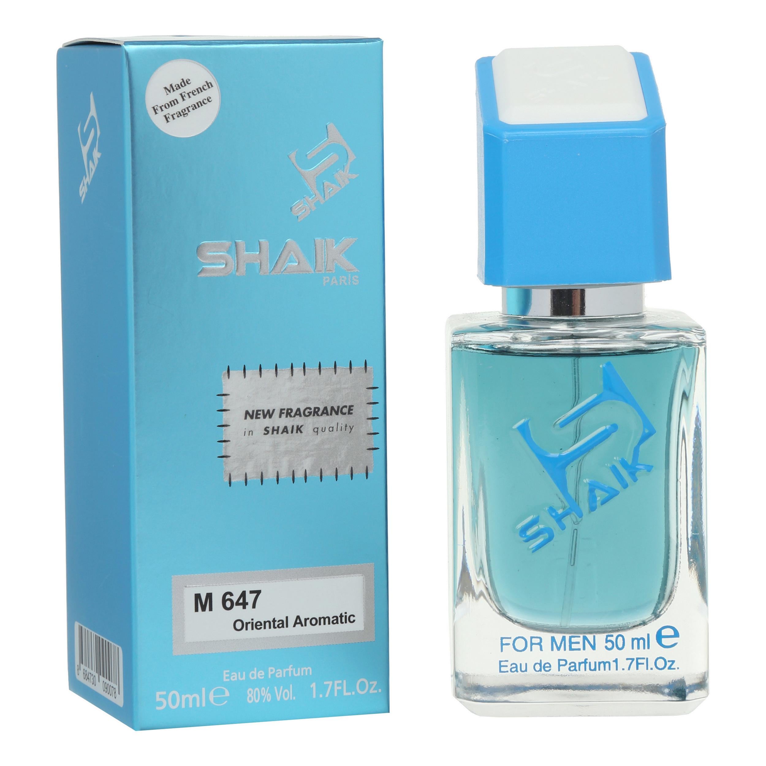 Парфюм мужской SHAIK M 647 50 мл (654)