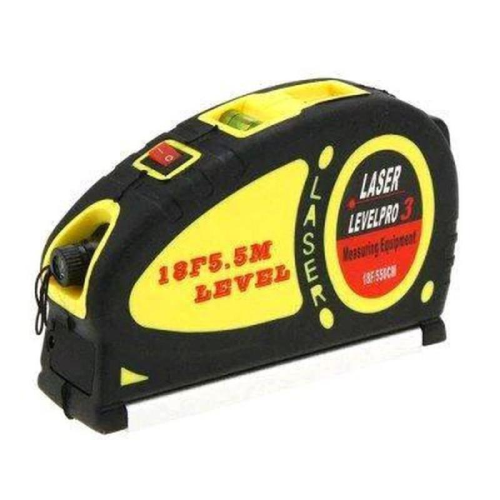 Лазерный уровень Laser Level Pro 3 LV-05 с рулеткой 5,5 м