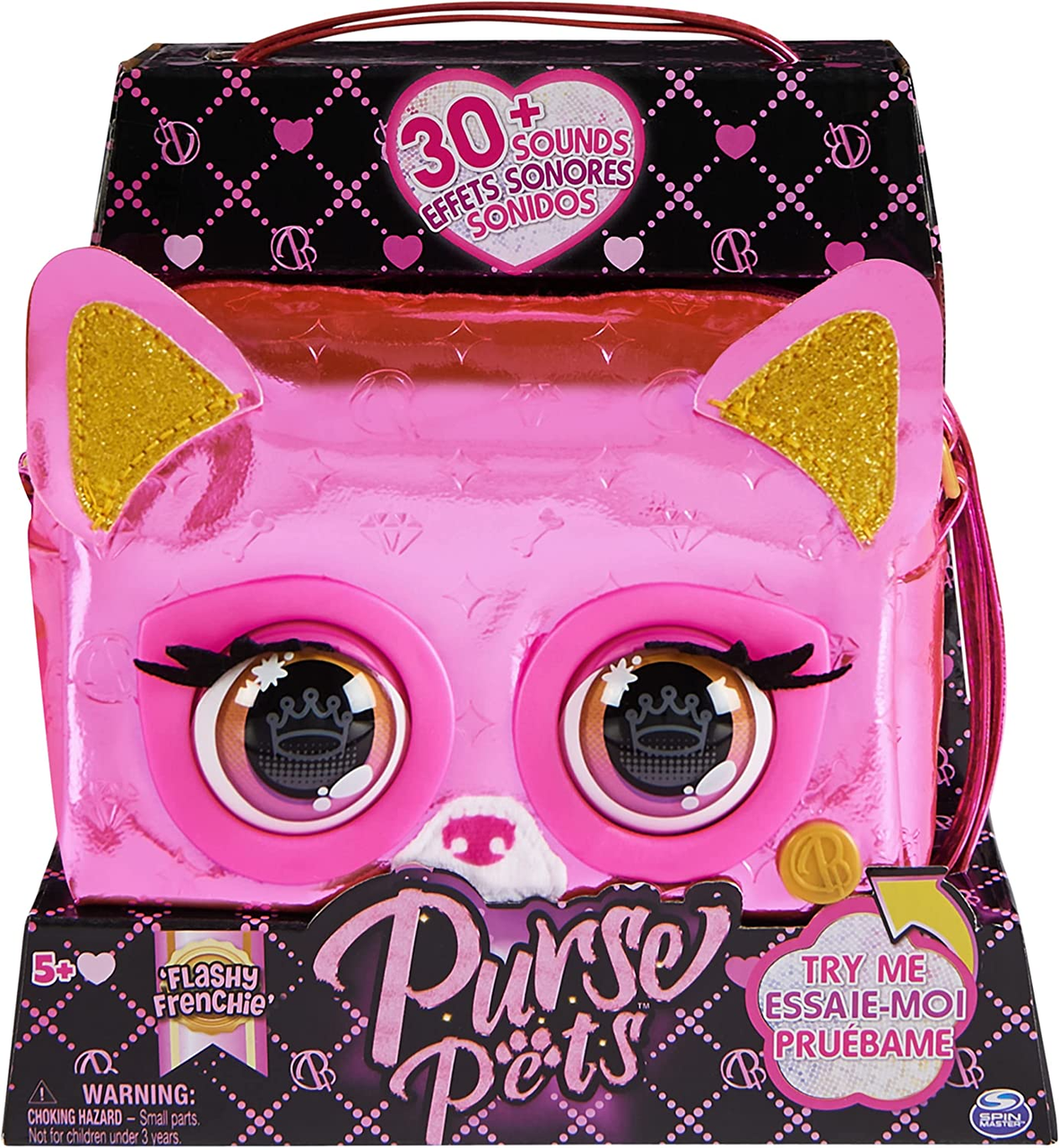 Сумочка интерактивная Purse Pets Flashy Frenchie 6066701 (15121522)