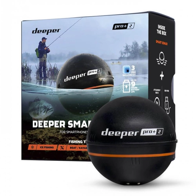 Ехолот Deeper Smart Sonar PRO+ 2.0 (ITGAM1080) - фото 2