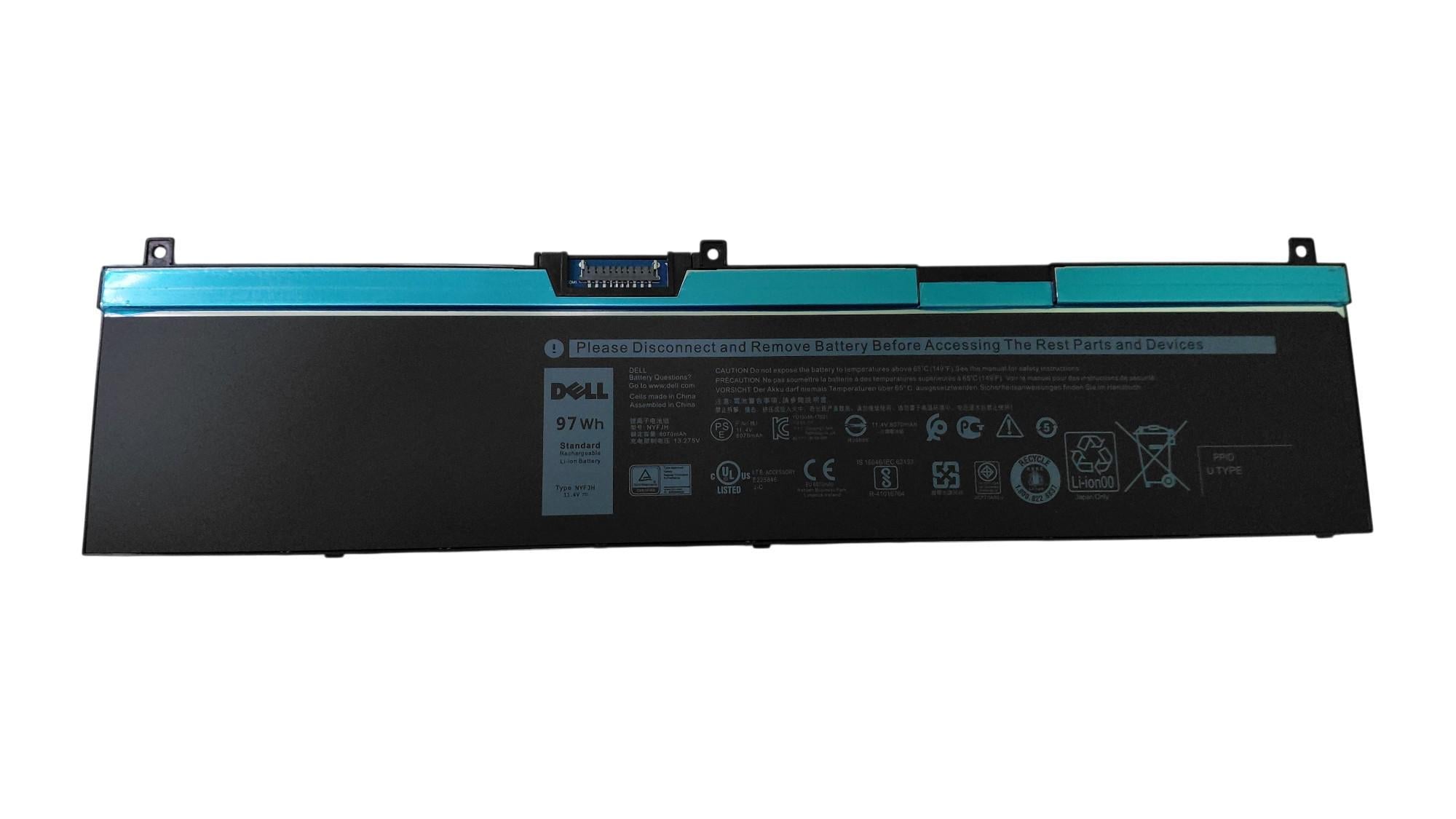Аккумулятор для ноутбука Dell Precision 7730 NYFJH 11,4V 8070 mAh