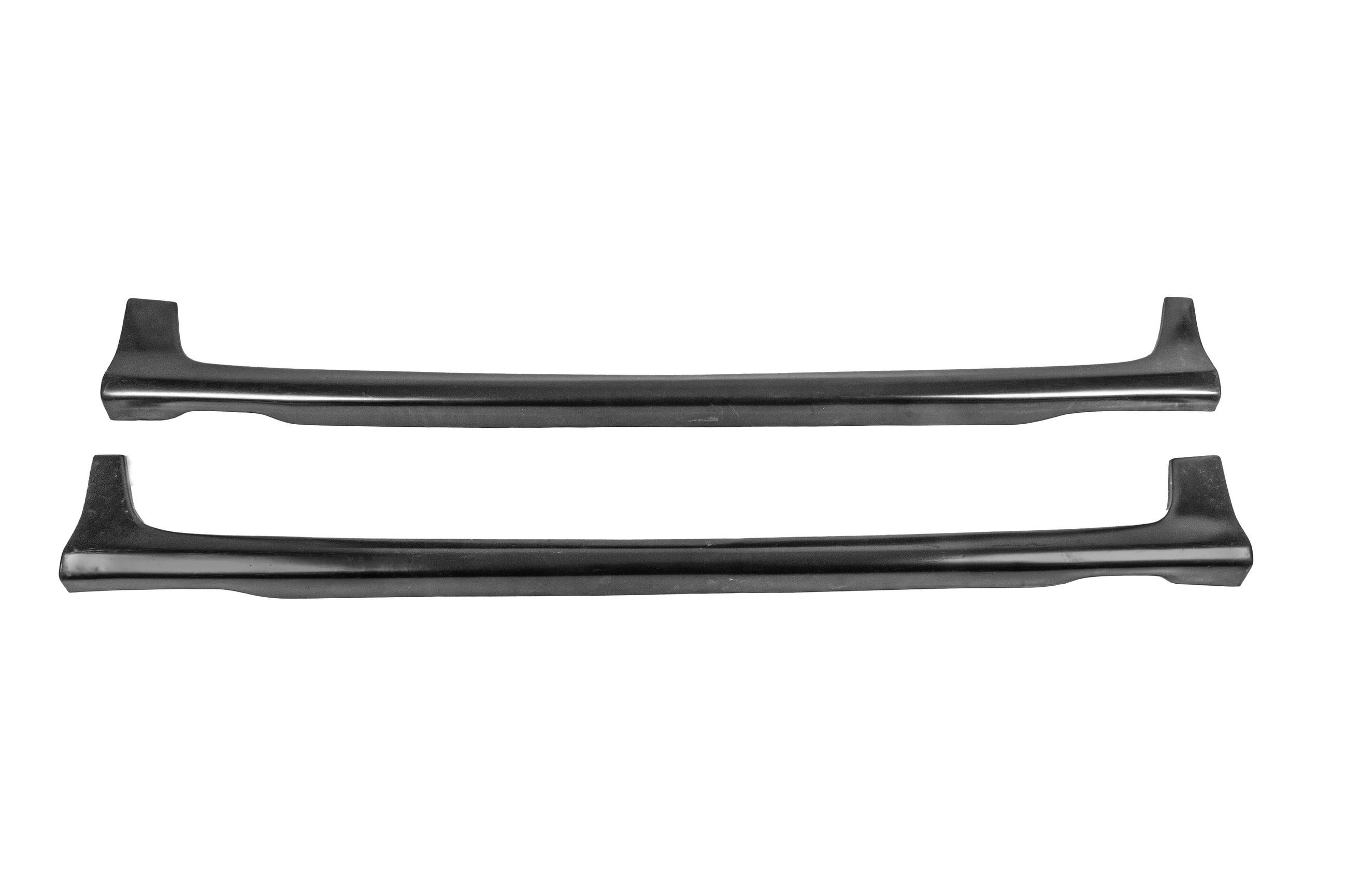 Боковые пороги DPT для Toyota Corolla 2013-2019 гг. abs-пластик Черный (130746)