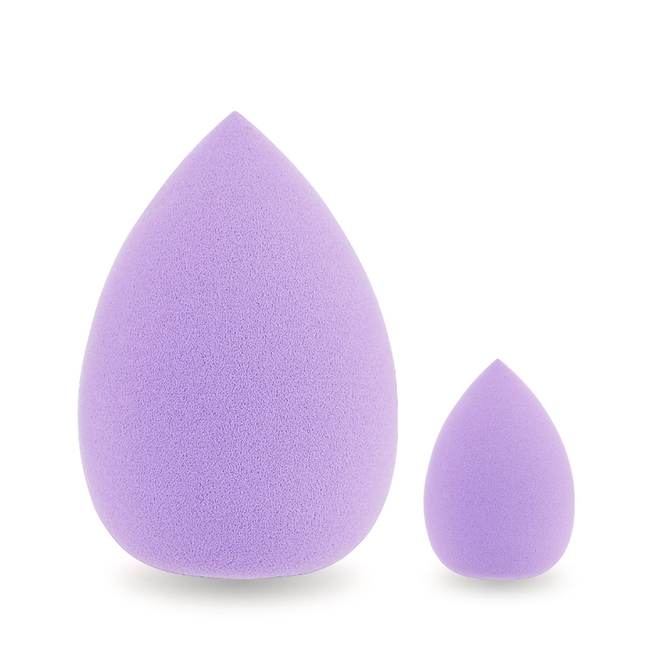 Набор спонжей для макияжа Капля 2 шт. Лавандовый (2556801445)