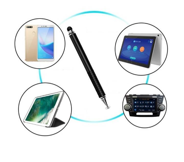 Стилус ємнісний двосторонній для малювання Сірий (00524) - фото 4