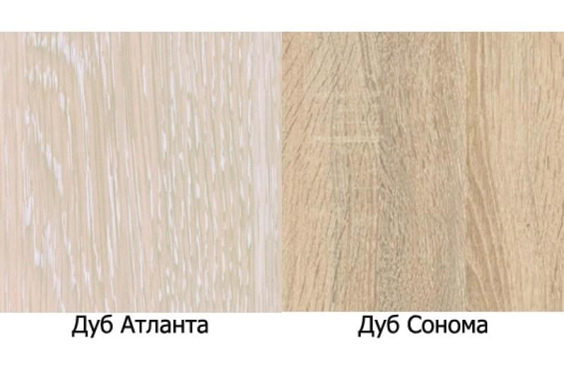 Тумба під ТВ Мікс Меблі ТВ-3 1300х250х1300 мм Дуб Сонома/Атланта - фото 2