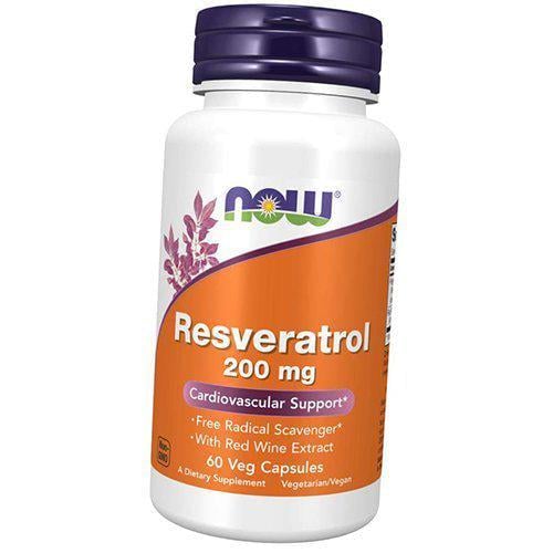 Ресвератрол Natural Resveratrol 200 60 вег. капс. (70128002)