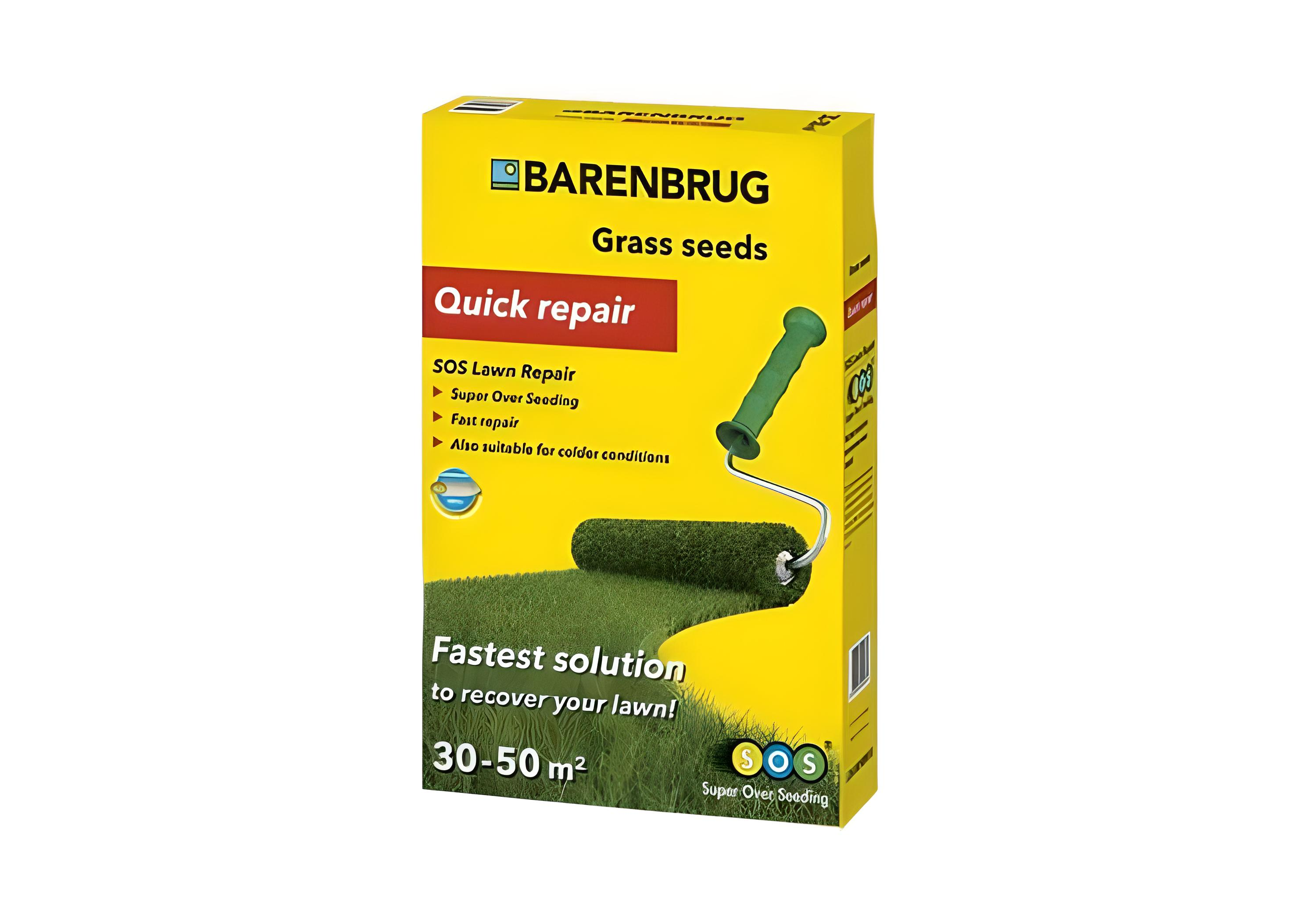 Семена для газона Barenbrug Sos Lawn Repair Quick ремонтная 1 кг (49104)