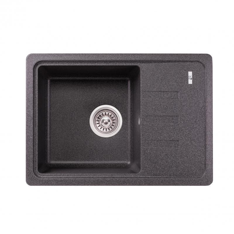 Кухонная мойка Lidz GRF-13 620x435/200 мм Матовый графит