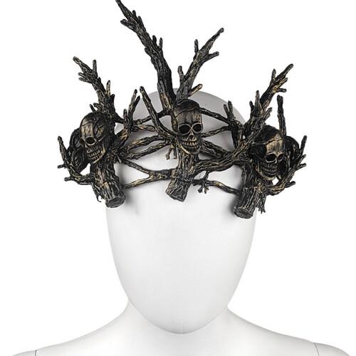 Венок Мертвый лес Seta Decor 23-523BLK-GL