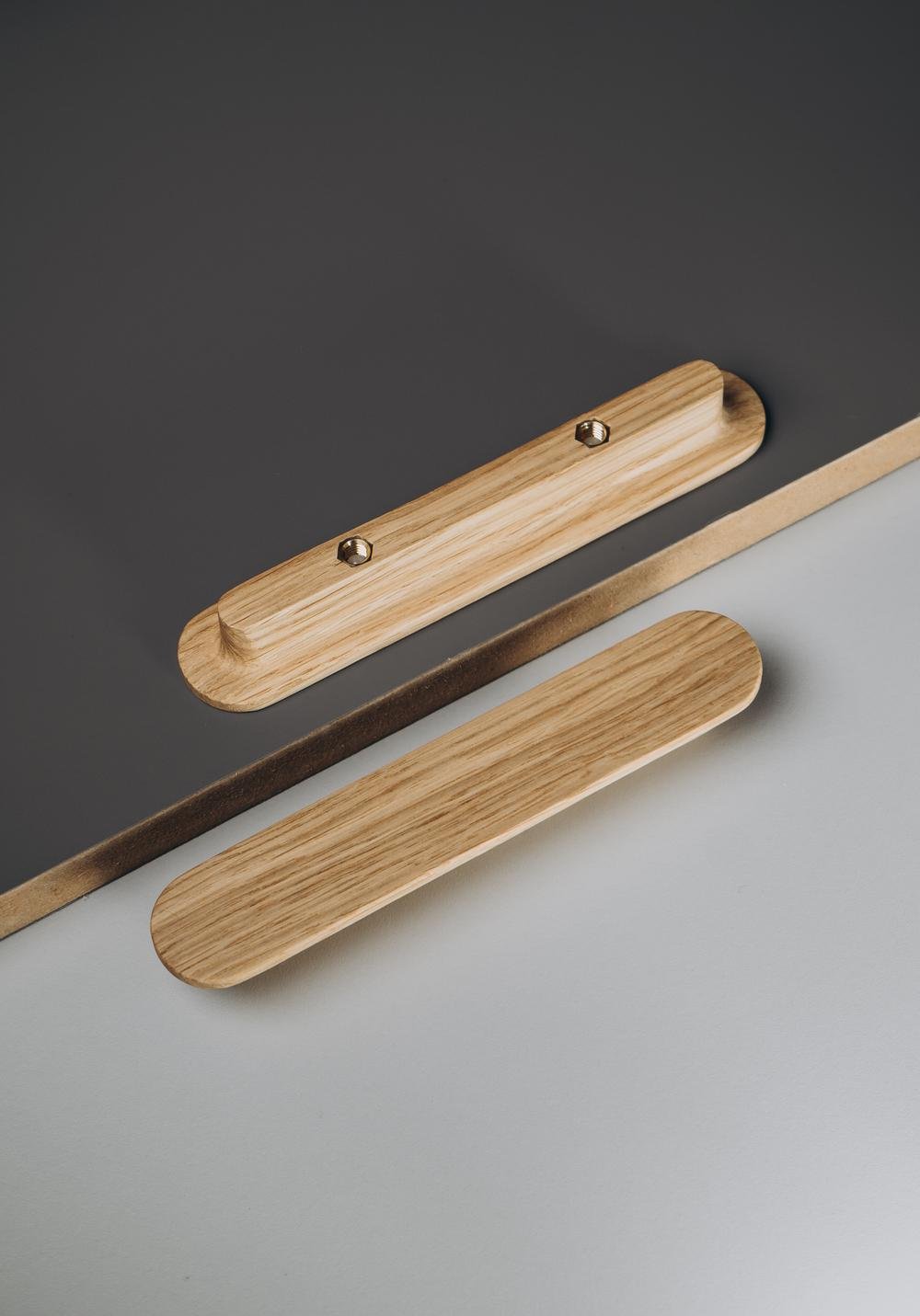 Мебельная ручка из дерева Fungo 156 мм - фото 5 Мебельная ручка из дерева Fungo 156 мм - фото 5