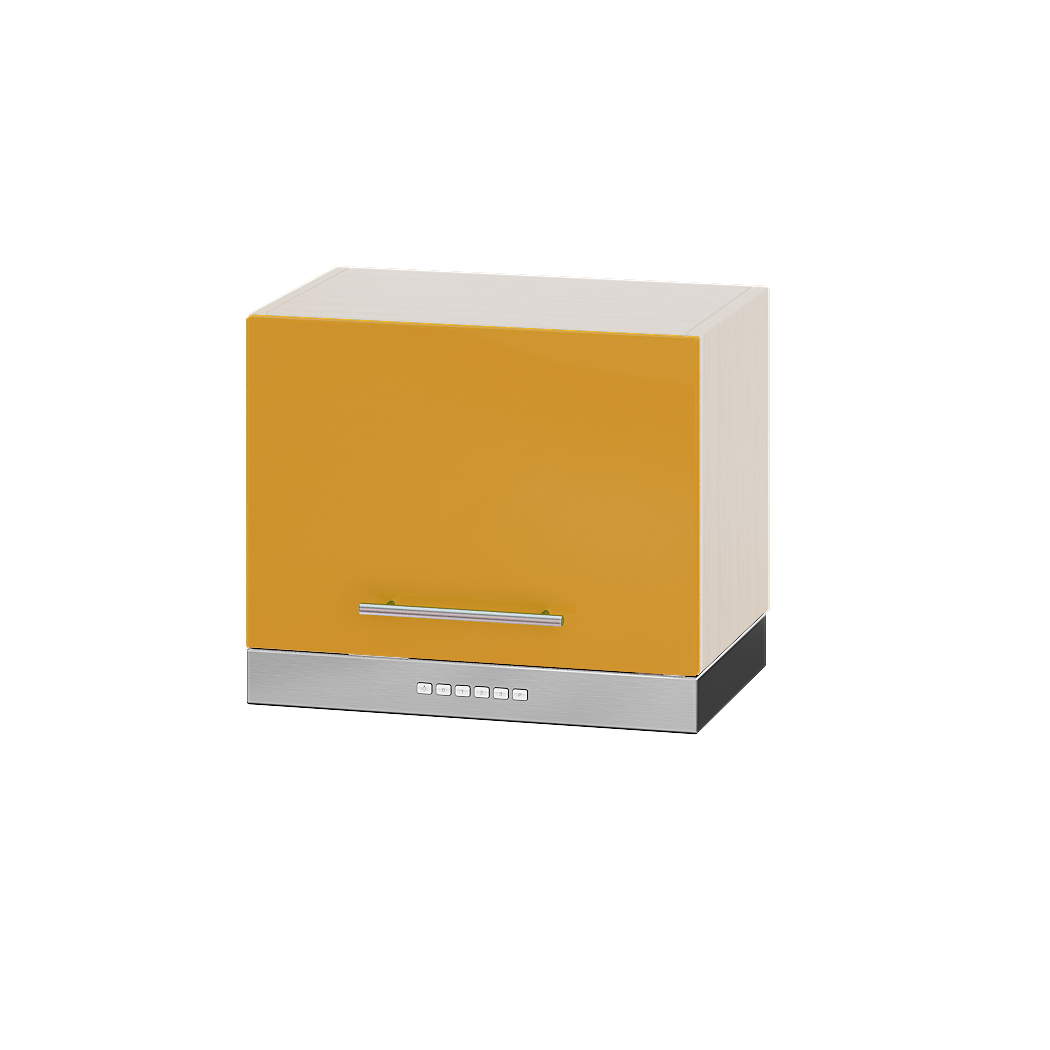 Шафа верхня під витяжку Еверест Модерн модуль Верх В15-500 50х30х36 см Помаранчевий глянець/Дуб Молочний (05117) - фото 1 Шафа верхня під витяжку Еверест Модерн модуль Верх В15-500 50х30х36 см Помаранчевий глянець/Дуб Молочний (05117) - фото 1