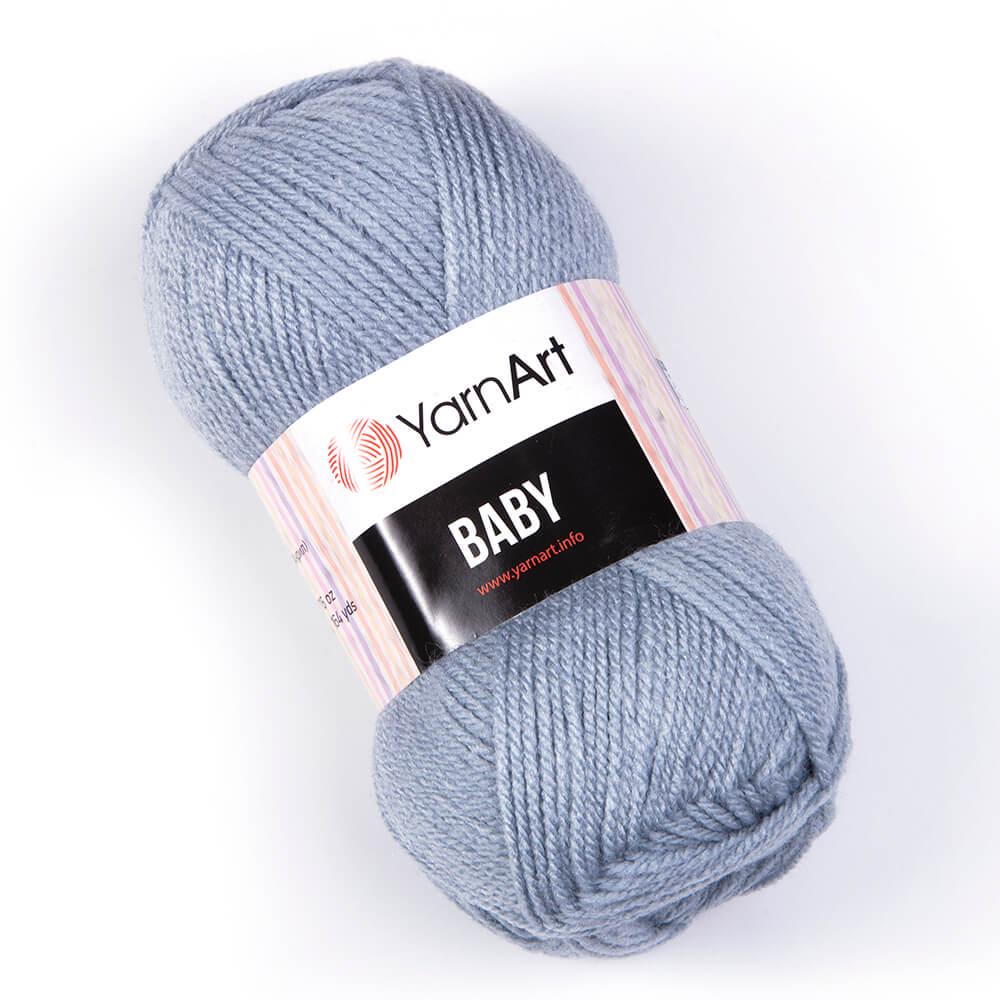Пряжа YarnArt Baby 3072 Серый (6004)