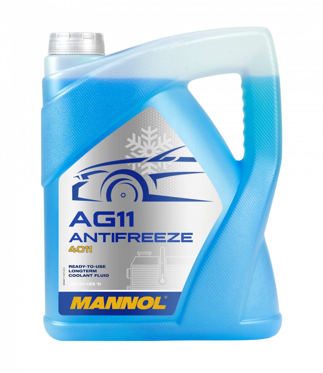 Антифриз Mannol 4011 Longterm Antifreeze AG11 -40°C готовий розчин 5 л Синій (MN4011-5) Антифриз Mannol 4011 Longterm Antifreeze AG11 -40°C готовий розчин 5 л Синій (MN4011-5)