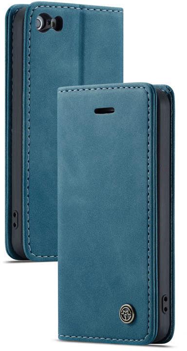Чехол книжка с магнитом iPhone 5 5S SE CaseMe Sea Green (29263-56)
