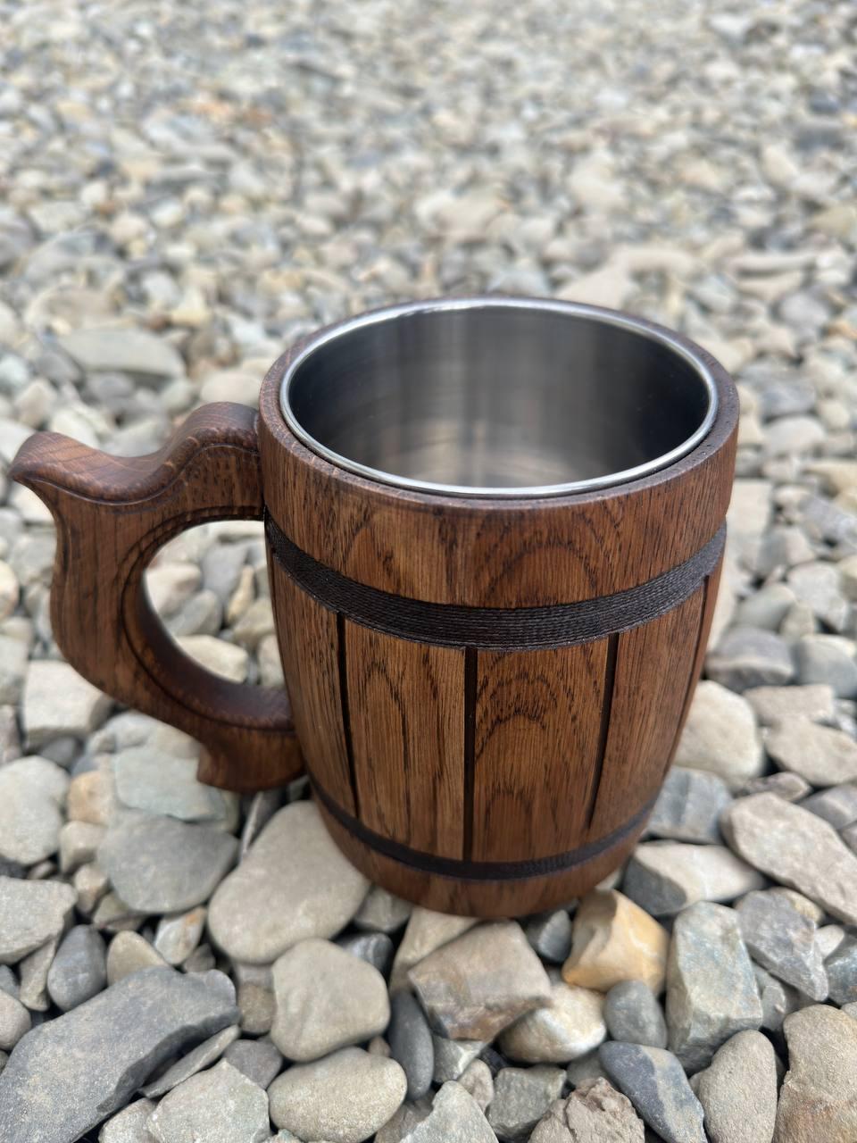 Кружка пивна дубова ручної роботи (1983485984) - фото 10 Кружка пивна дубова ручної роботи (1983485984) - фото 10