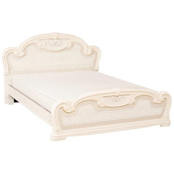 Двуспальная кровать Світ Меблів Опера 180х200 (с ламелевым каркасом) из ДСП цвет Роза