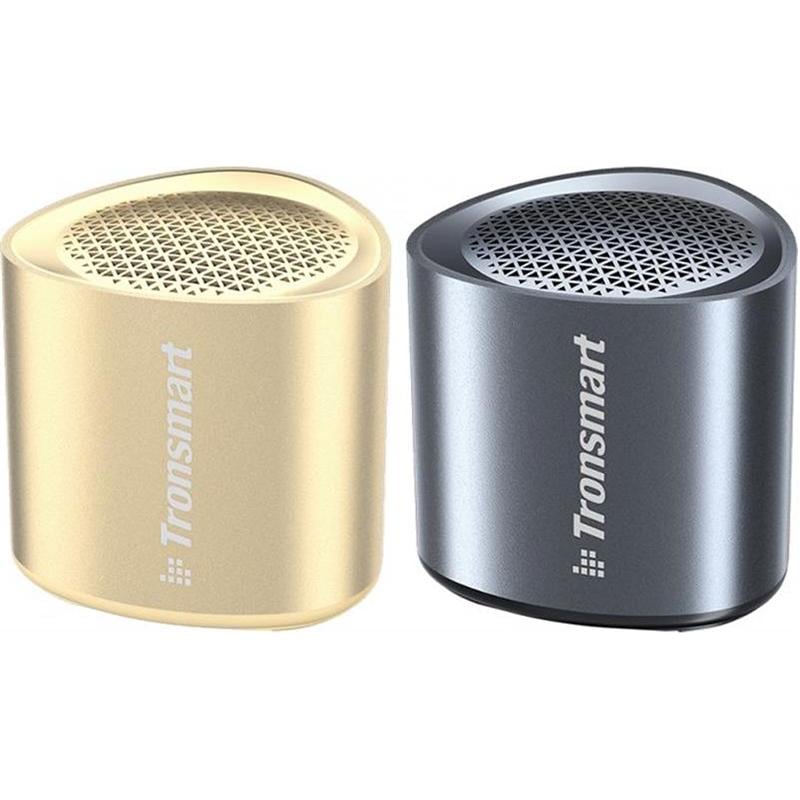 Колонка портативная Tronsmart Nimo Mini 5Вт Bluetooth 5.3 IPX7 Gold/Black (623800) - фото 5