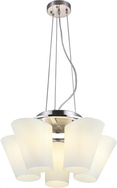 Люстра Altalusse INL-9404P-05 Chrome & Satin nickel Е14 5х40 Вт