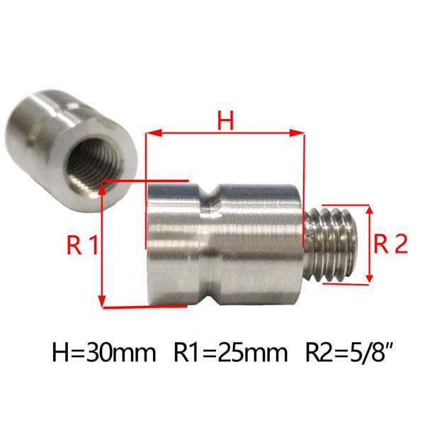 Адаптер-переходник NTECH-GEO AC-7 алюминий 5/8-11" (28518591) - фото 4 Адаптер-переходник NTECH-GEO AC-7 алюминий 5/8-11" (28518591) - фото 4