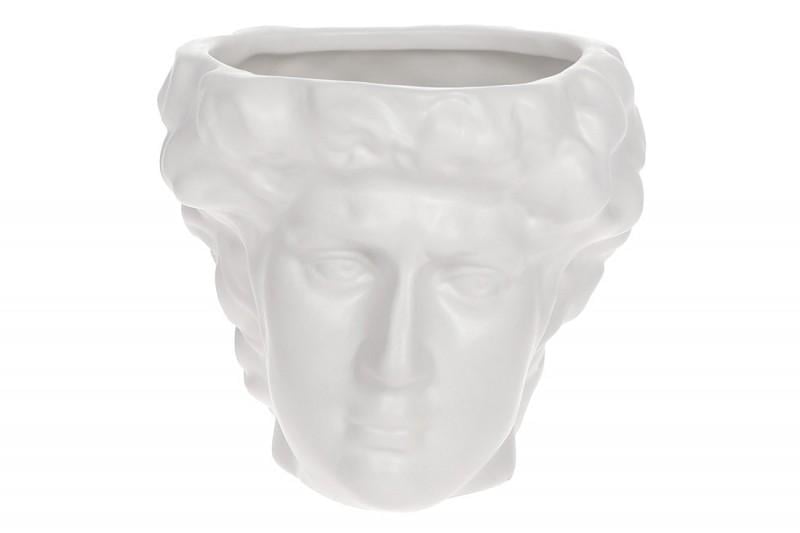 Ваза керамическая BonaDi 795447 Аполлон 14 см White