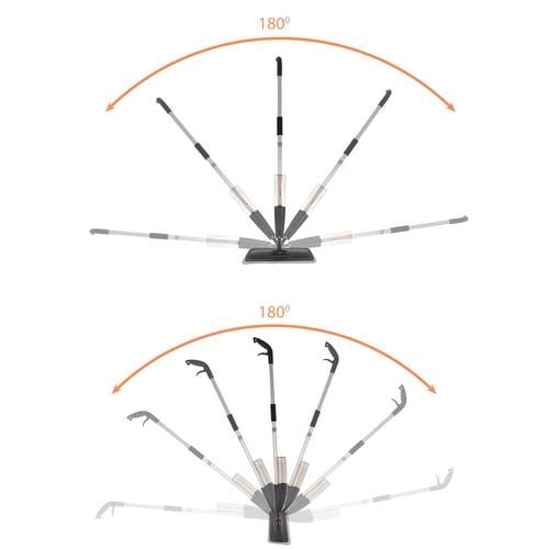 Швабра плоская с распылителем микрофибра 41 см 600 мл - фото 3 Швабра плоская с распылителем микрофибра 41 см 600 мл - фото 3