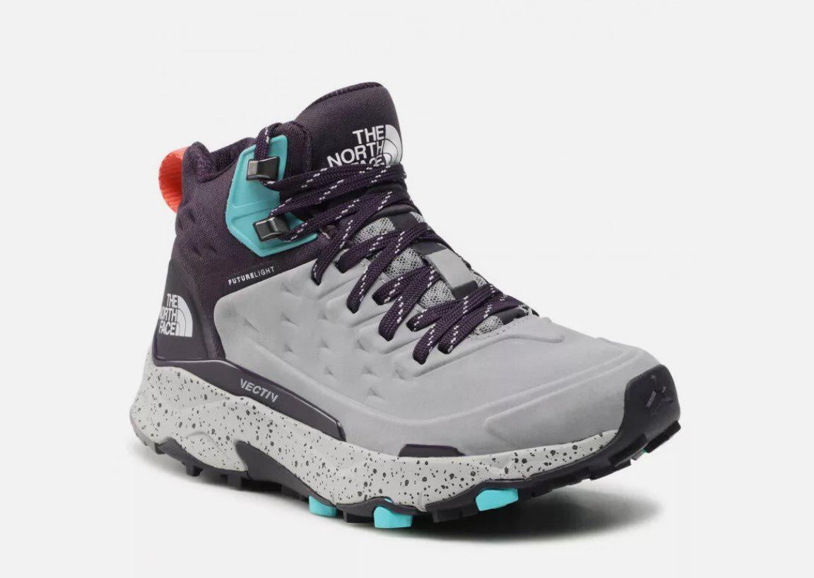 Черевики жіночи THE NORTH FACE VECTIV Exploris Mid Futurelight Leather Boots р. 38 Grey/Purple - фото 5