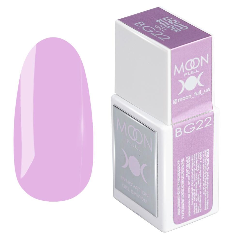 Гель для наращивания моделирующий Moon Full Liquid Builder Gel №BG22 15 мл