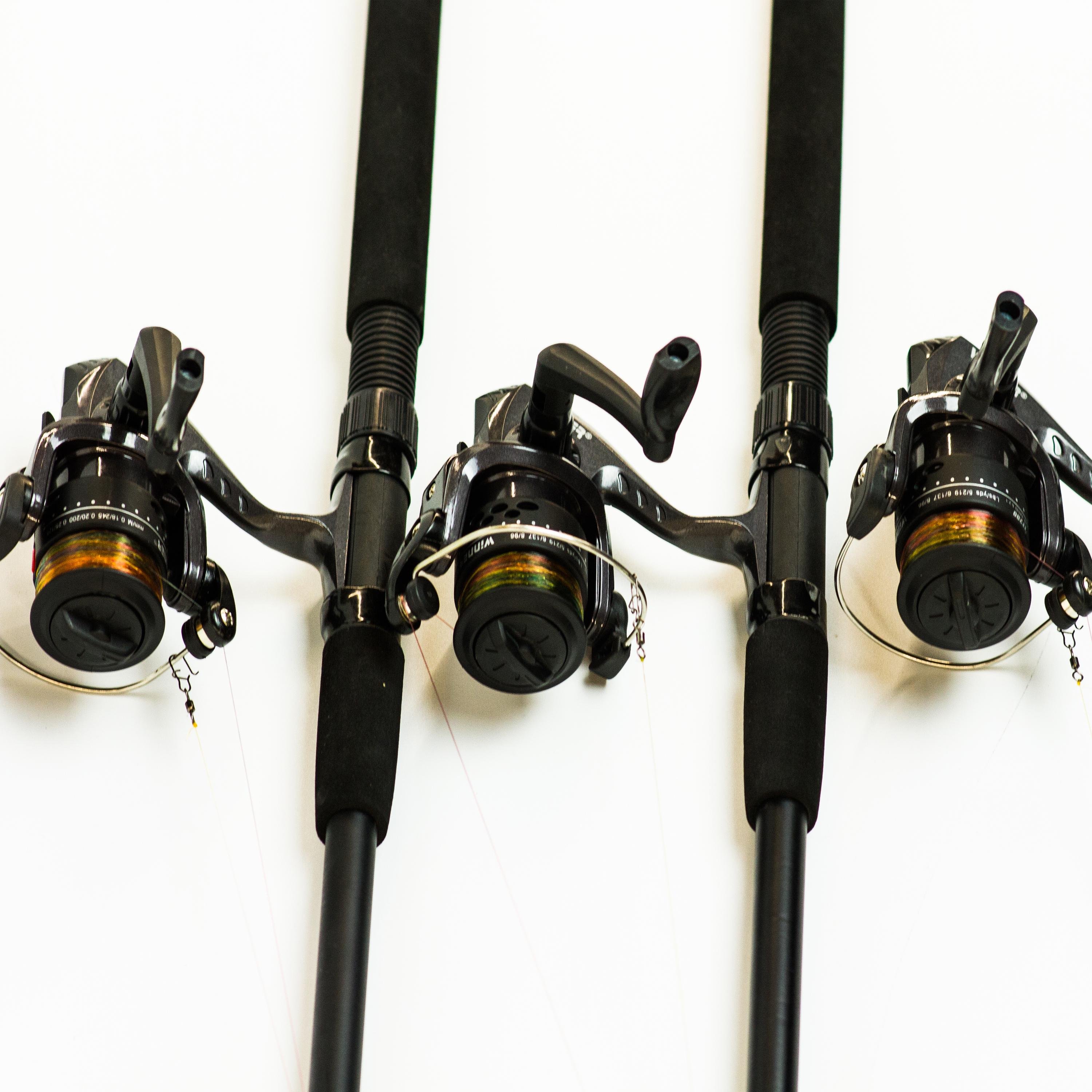 Спиннинги SR 2,4 м с катушками в сборе 3 шт. - фото 2 Спиннинги SR 2,4 м с катушками в сборе 3 шт. - фото 2