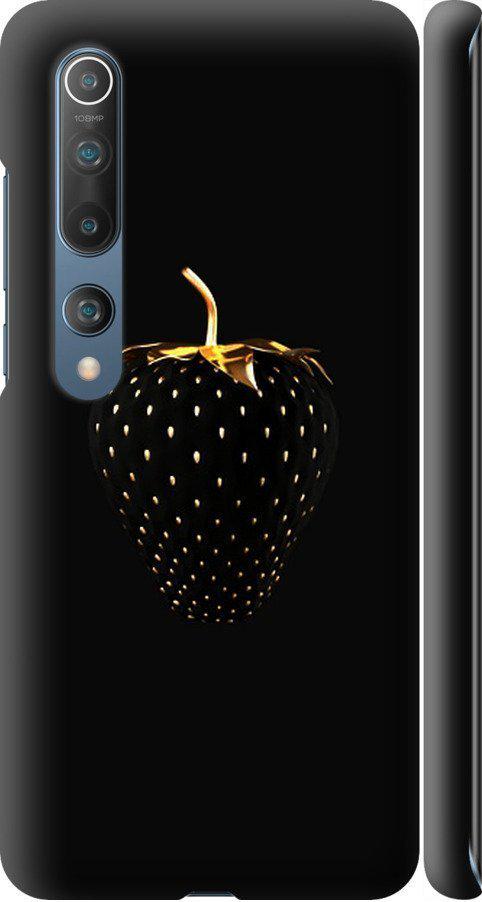 Чохол на Xiaomi Mi 10 Чорна полуниця (3585m-1860-42517)