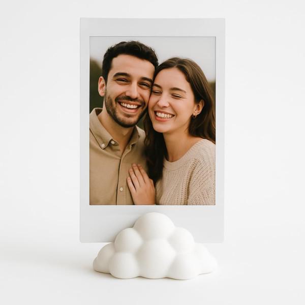 Рамка-підставка Хмара для фотографій Fujifilm Instax mini/Canon Zink/Polaroid Go Білий (35343908)