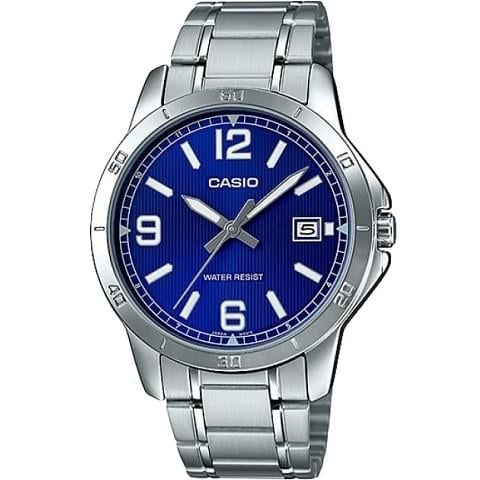 Наручные часы Casio MTP-V004D-2B кварцевые D 47 мм (11782181)
