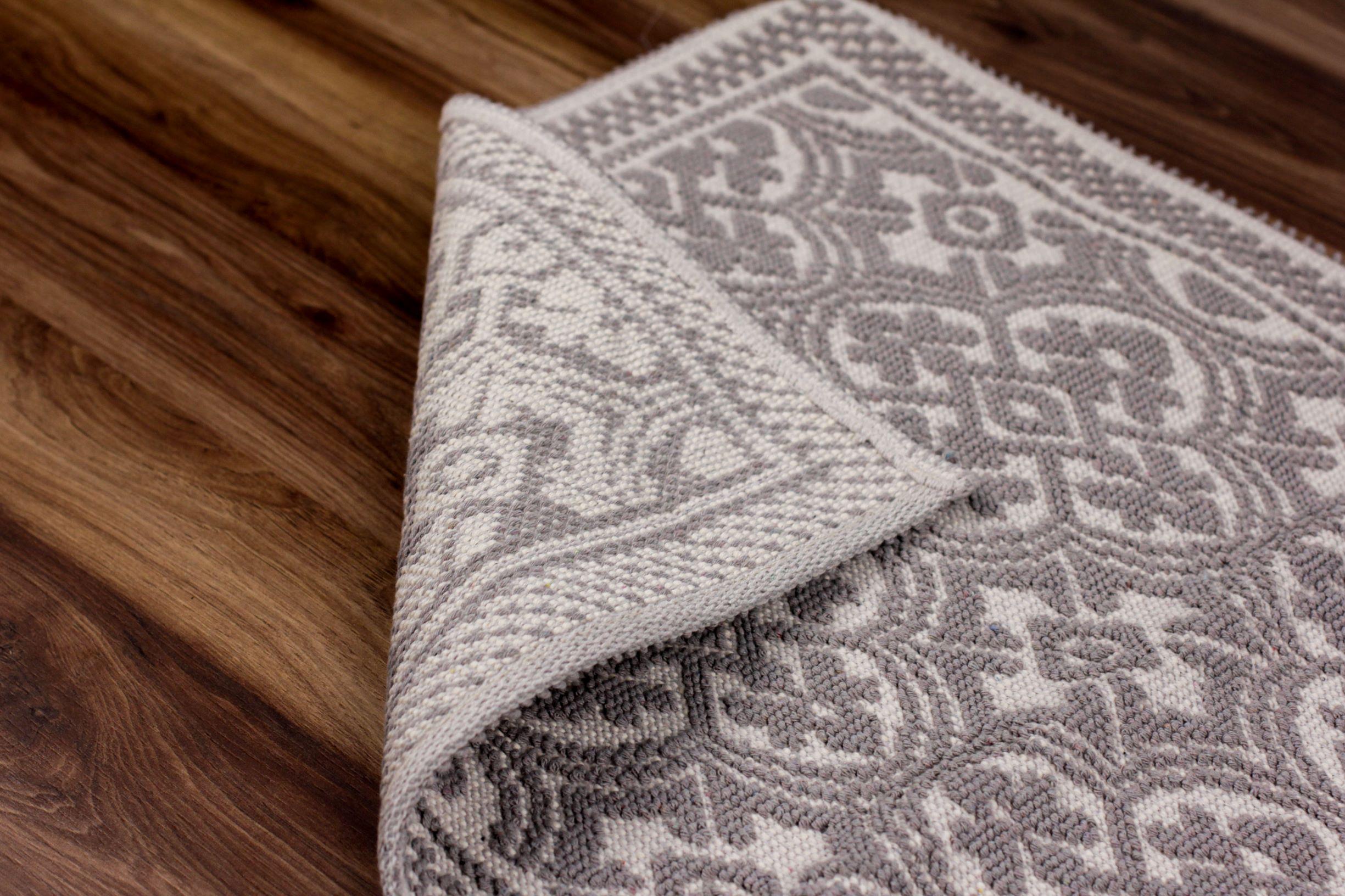 Коврик в ванную Tropichome Букле хлопковый 150x100 см (1436) - фото 5